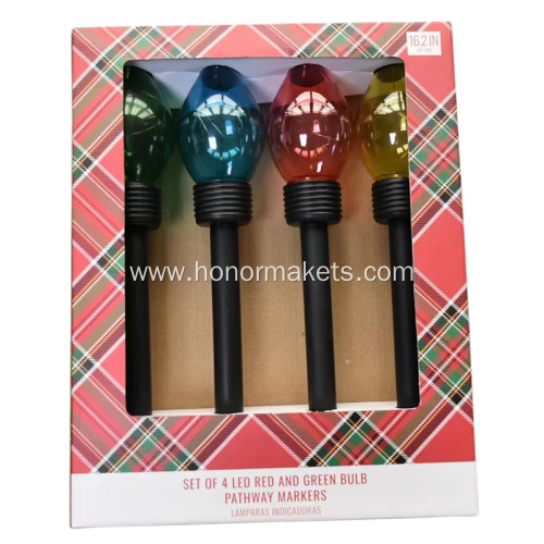 Christmas Solar Bulb Stake